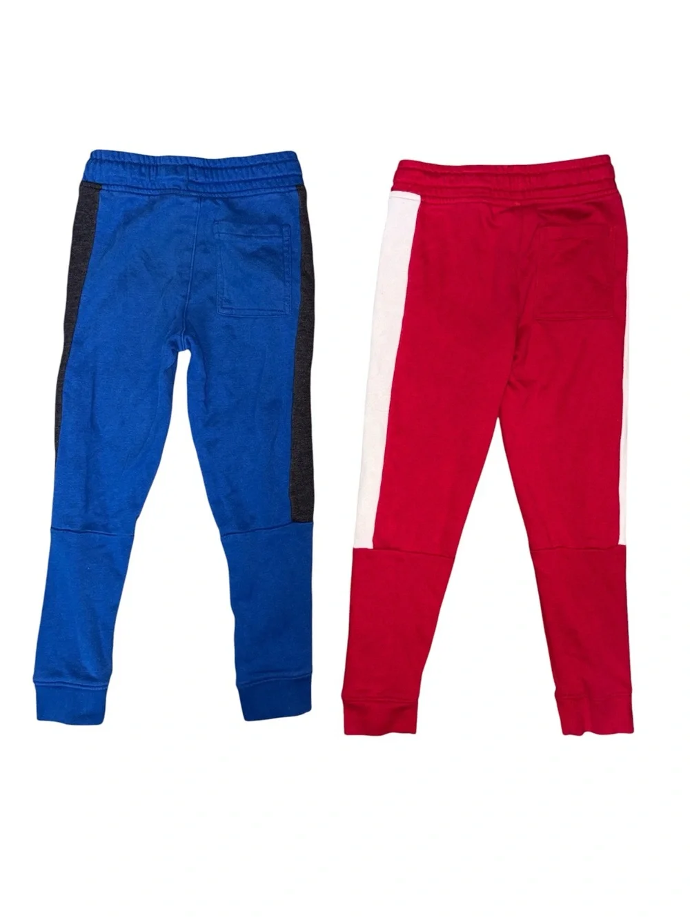 Kids Jogger Pants Bundle - Red, Heather Blue, Royal Blue, Camo